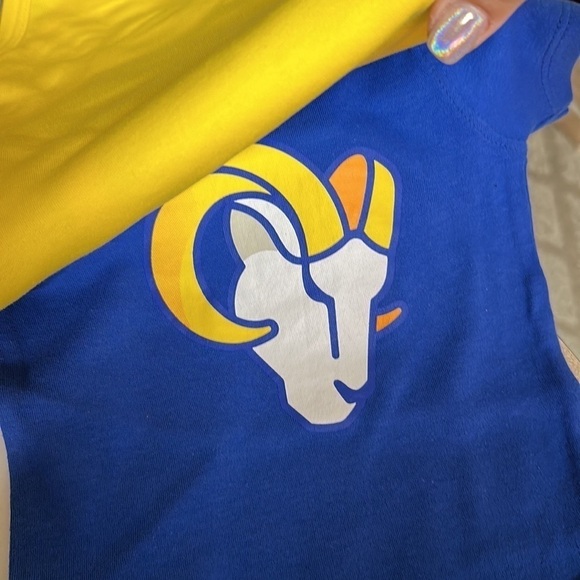 BABY Bundle 3-Pack Creepers Set & Detriot Tigers Onesie 3-6 mo NFL MLB Baby NWT - Picture 9 of 13